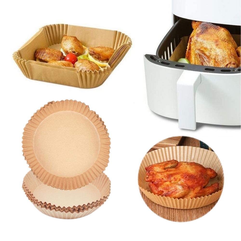 Buy 10100pcs Air Fryer Paper Tray Food Disposable Airfryer Paper Liner