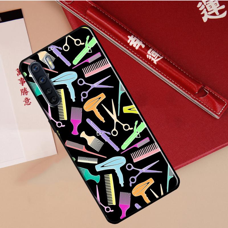 

Barber Shop Hair Stylist Tools Case For Oppo A40 A78 A54 A74 A94 A17 A57 A77 A76 A16 A96 A18 A60 A80 A38 A58 A98 A15 A5 Pro OPPO A60 4G