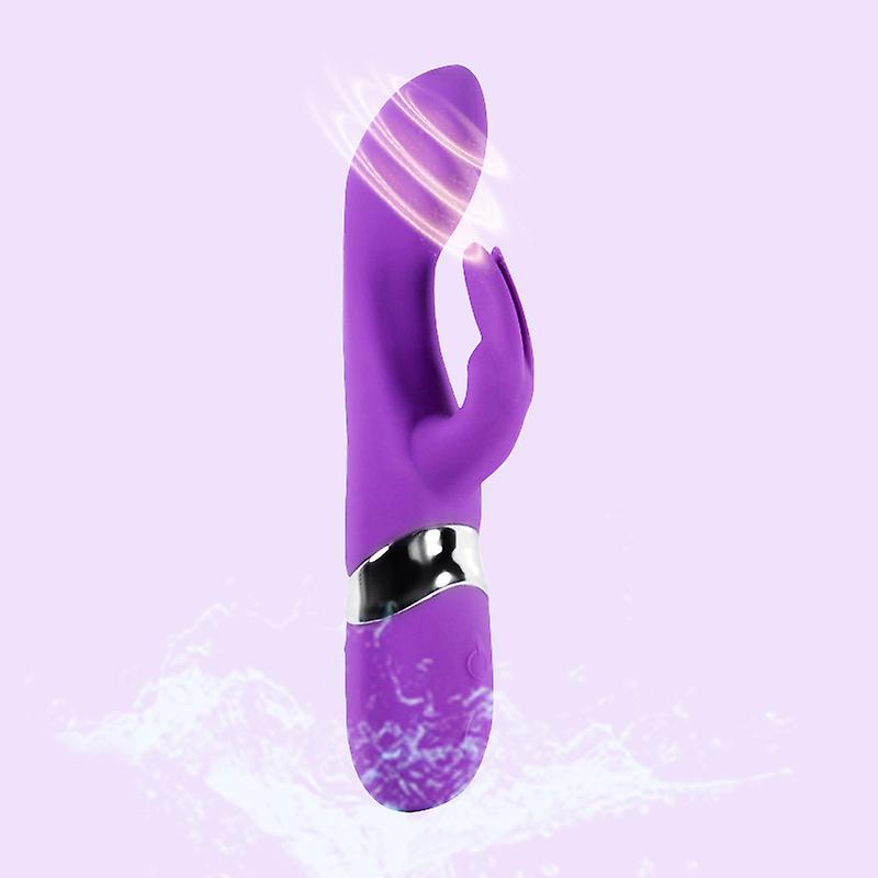 Women's Silicone Vibrator Realistic Rabbit Vibrator, Waterproof Rechargeable Vibrator