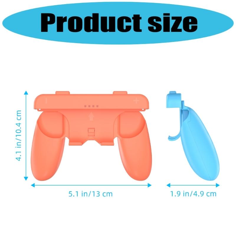 Ergonomic Detachable Controller Grips For NS 2 Comfortable Handheld Accessory Nonslip Game Handle Holder