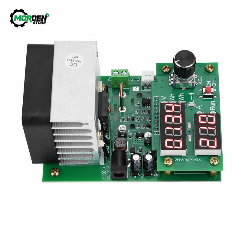9.99A 60W 30V Constant Current Electronic Load Discharge Battery Capacity Tester Electrician Tool