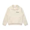 MALBON GOLF Women'S Airy Half-Zip Sweatshirt Cream (Woman)