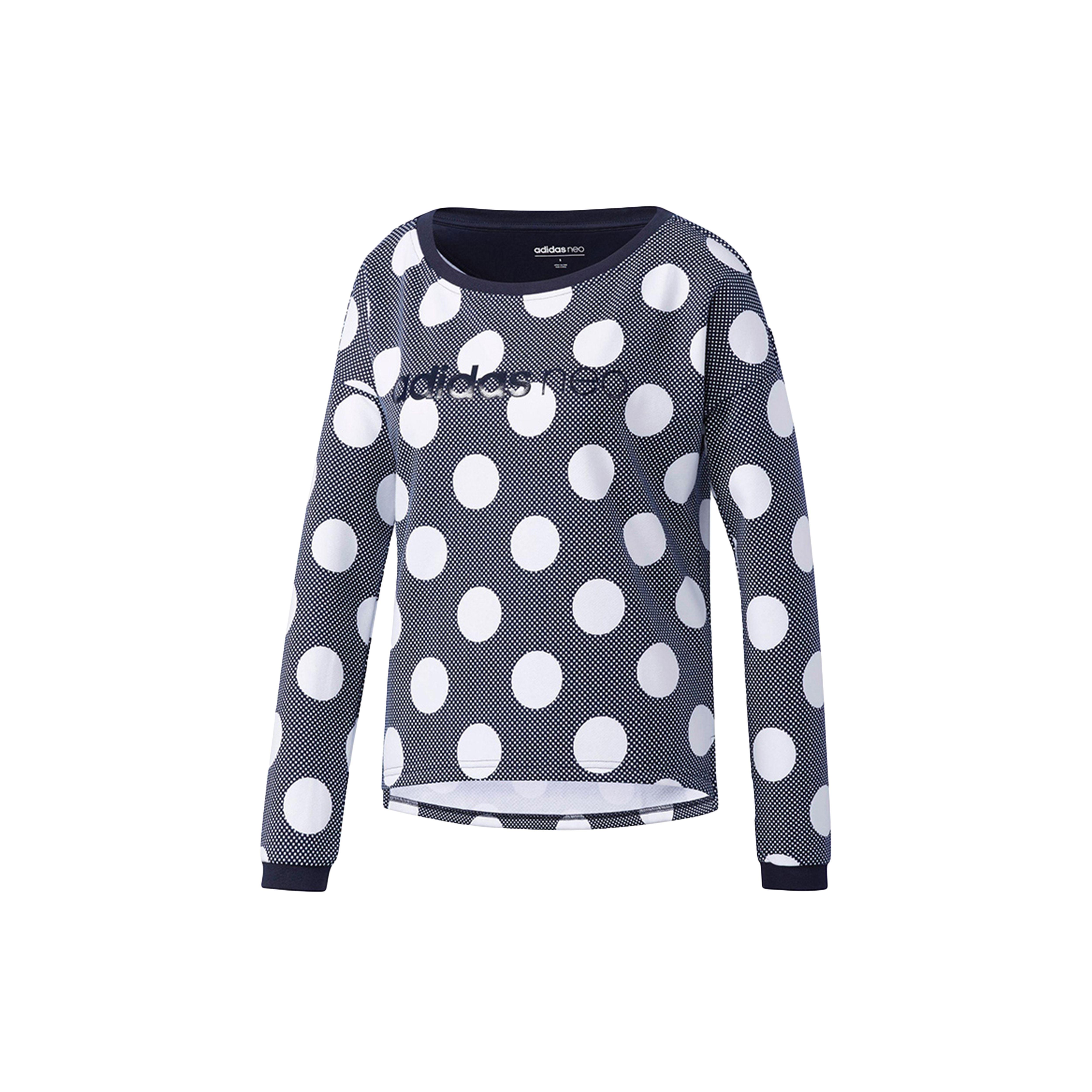 

Adidas Neo Casual Sports Crew Neck Pullover Sweatshirt Women sweatshirt Legendary-Ink-Blue CD2442 XL