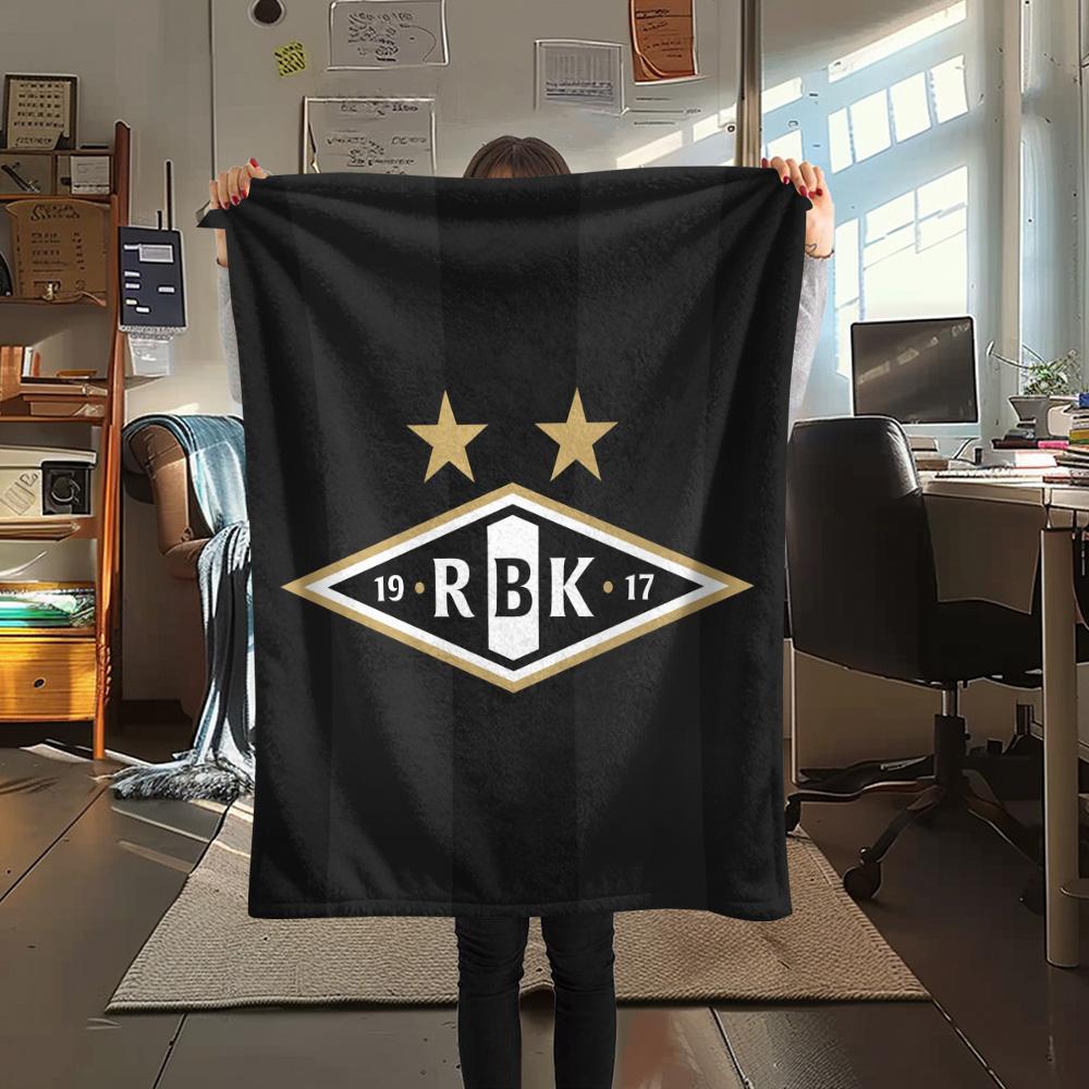 Rosendahl BK Bedruckte Flanelldecke, Hohe Qualität, Bequem für Alle Jahreszeiten, Heimdekoration, Wärme und Komfort