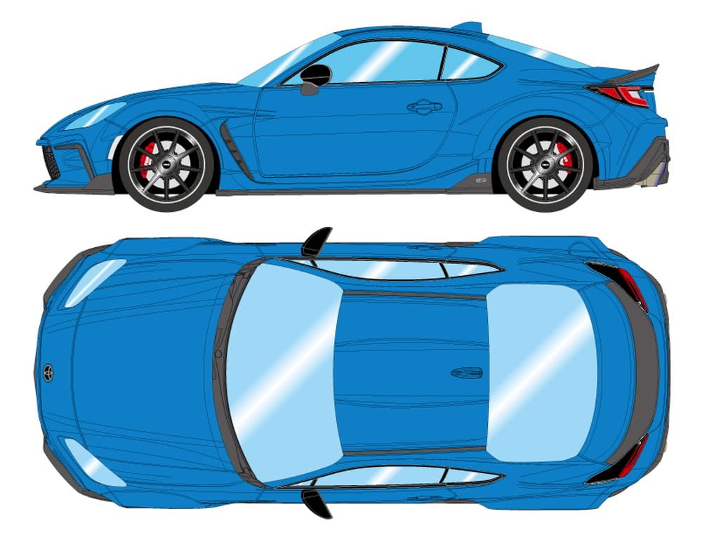 

Макияж EIDOLON Масштаб GR86 Широкий кузов 2022 Ярко-синий Готовая модель 1/18 Tom s