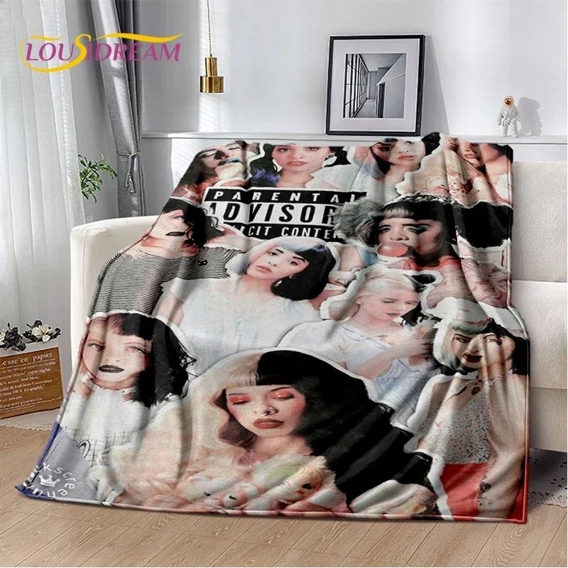 3D Melanine Martinez Crybaby Soft Flannel Blanket for Bed Bedroom Sofa Picnic,Throw Blanket for Cover Outdoors Leisure Gift Kids