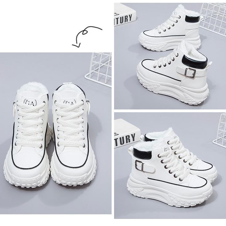 Dámská sportovní obuv Móda Dámské Tenisky Dámské Vysoké Top Podzim Zima Neformální obuv