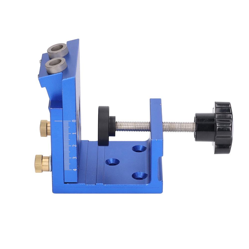 15 Degree Angle Pocket Hole Jig Kit Aluminum Alloy Wood Joint Angle Tool Woodworking Joinery