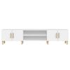 Vidaxl TV Cabinet, White, 180X31.5X40 Cm, Wood-Based Material