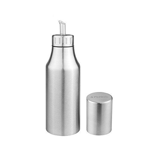 

Stainless Steel Oil & Vinegar Dispenser Bottle – Leak-Proof, Dust-Proof Condiment Container for Olive Oil, Dressings, Seasonings & Juices 750ML серебряный