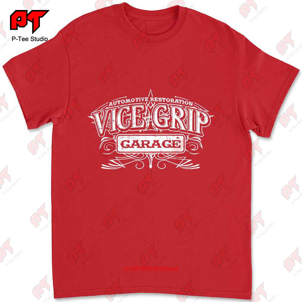 Vice Grip Garage Merch Logo T Shirt Sweathirt Black KUI2 S