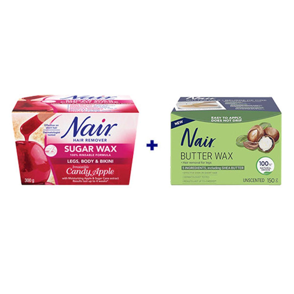 Apple Sugar Wax 300g + Butter Wax 150g Set