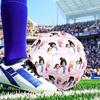Cleo And Cuquin Soccer Ball Size 5 Soccer Ball, Machine-stitched, Durable, Suitable for Training and Matches Fan Gift