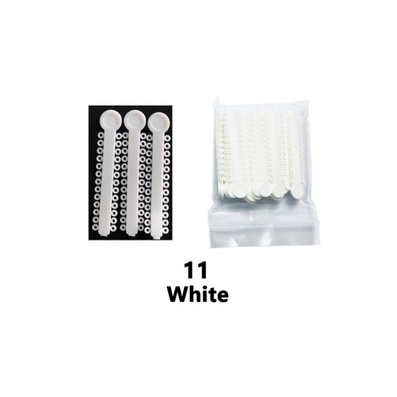 1040 Uds/40 Varillas De Ligadura Elástica De Ortodoncia Dental Bandas Coloridas Anillos Elásticos De Látex Para Soportes Herrami