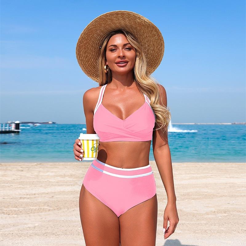 Zwemkleding nieuwe gesplitste zwemkleding bikini op voorraad bikini