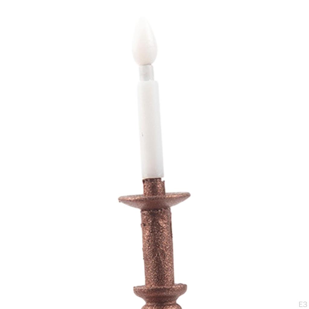 HO Maßstab 1/87 Hängender Kronleuchter Deckenleuchte 3V/12V Warmweiß DIY Modell Miniaturszenen