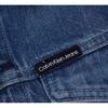 Calvin Klein Loose Solid Color Lapel Long Sleeve Jacket Men jackets Blue 40GM720-420-S