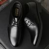 Fashion Men Wedding Shoes Microfiber Leather Formal Business Pointed Toe for Man Dress Shoes Men's Oxford Flats 2025 New