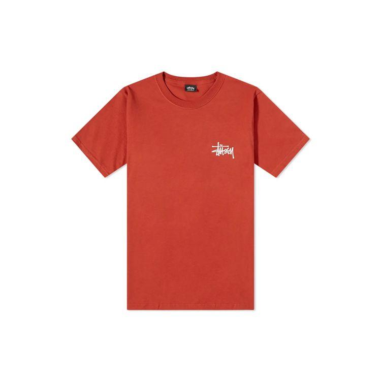 Stussy Classic Basic Printed Short Sleeve T-Shirt Unisex Tops Black 1904257-1