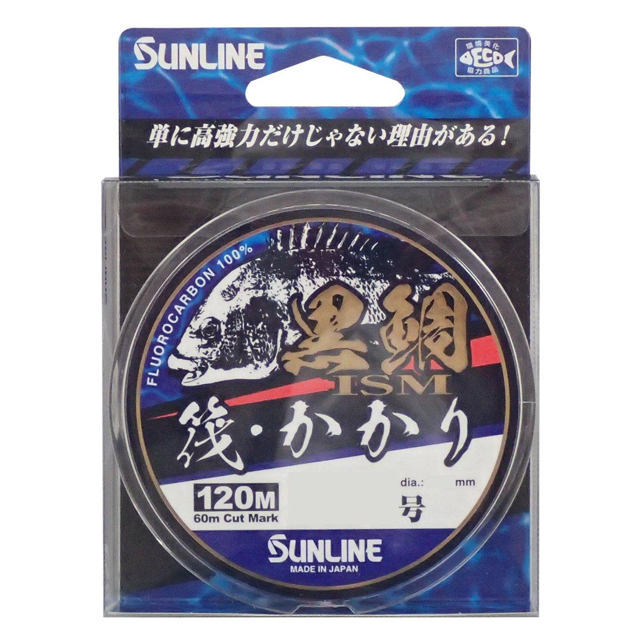 

SUNLINE Fluorocarbon Line Kurodaiism 120m Natural Clear Raft/Akari #1