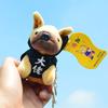 Adorable Plush Toy Miniature Dog Keychain Soft Short Plush Child Gift