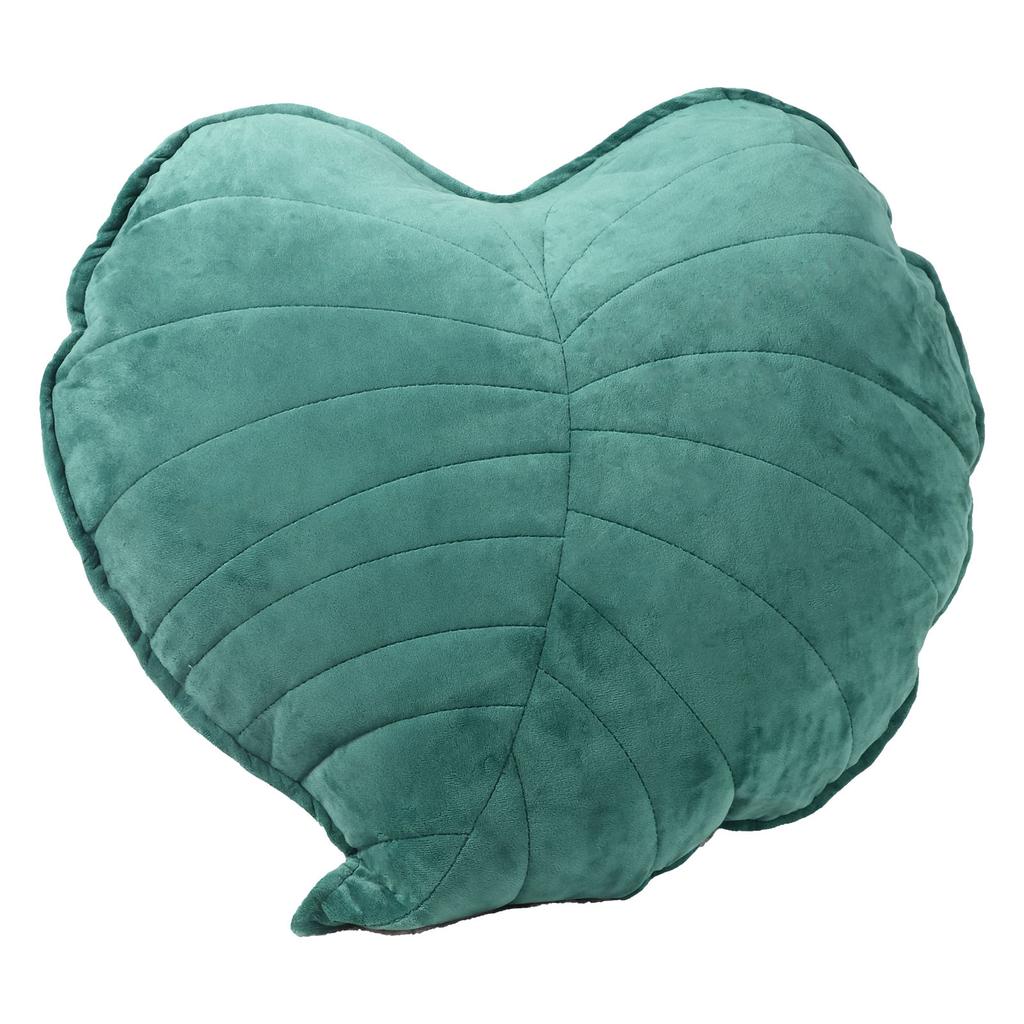 3D Leaf Throw Pillow 17.7 inch Decorative Plant Pillow Soft Plush Leaf Shaped Cushion Home Decor for Bedroom Sofa Couch for Car