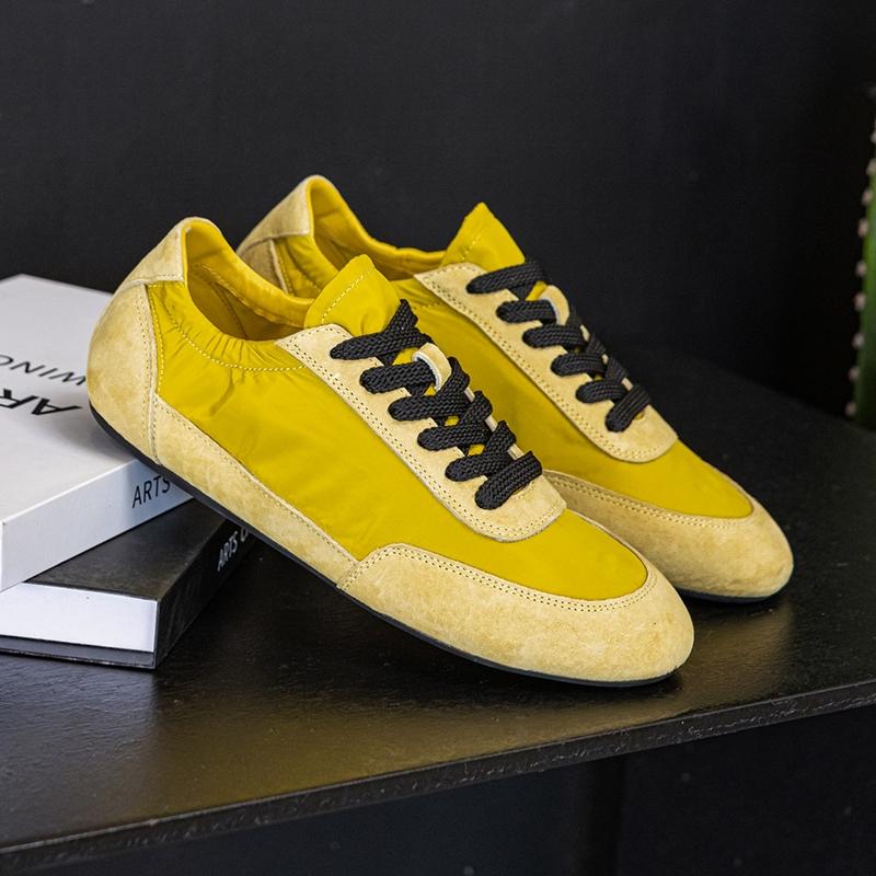 Fashion AIYUQI Women's Sneakers 2025 New Women's Moral Training Shoes Flat Non-slip Large-size Color-blocked Running Shoes For Women