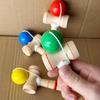 Jade Sword Kendama: Popular Japanese Skill Toy for Indoor & Outdoor Fun—Perfect for Adults and Children To Enhance Balance and Coordination.