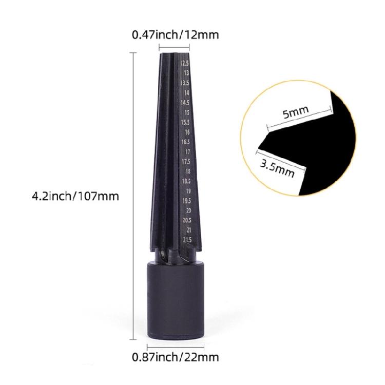 Wax Tube Cutter Jewelry Size Mandrel Tool Wax Ring Sizer Finger Stick Ruler