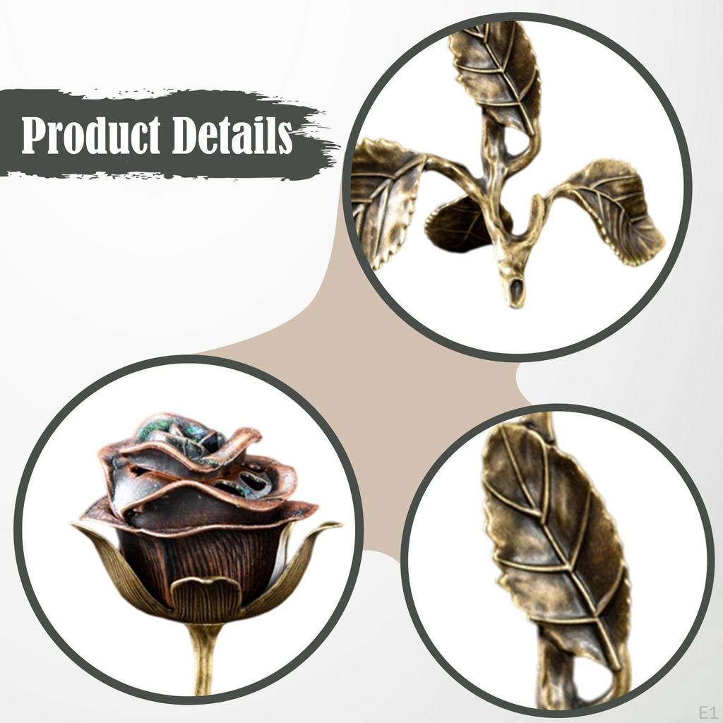 Burner Shaped Ornament Handmade Sturdy Home Decor Holder for Office Outdoor ,
