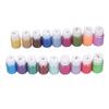 Metallic Pigment Powder 18 Colors Safe Harmless Mica Powder Metallic Pigments for DIY Crafts Resin