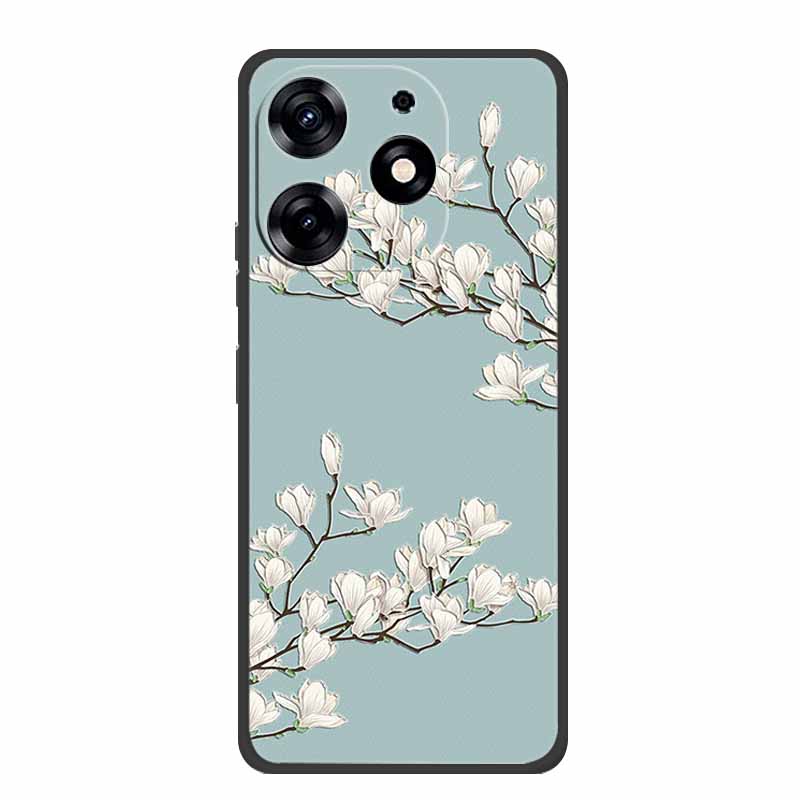 3D Emboss Case For Realme C61 Phone Case Relief Flowers Shockproof Silicone Soft Coque For Realme C61 Back Cover Case RealmeC61