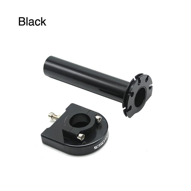 ZSDTRP 7/8" Aluminum Throttle Grip Twist Quick Action Gas Throttle Settle With Cable For Dirt Pit Bike 50cc 110cc 125cc
