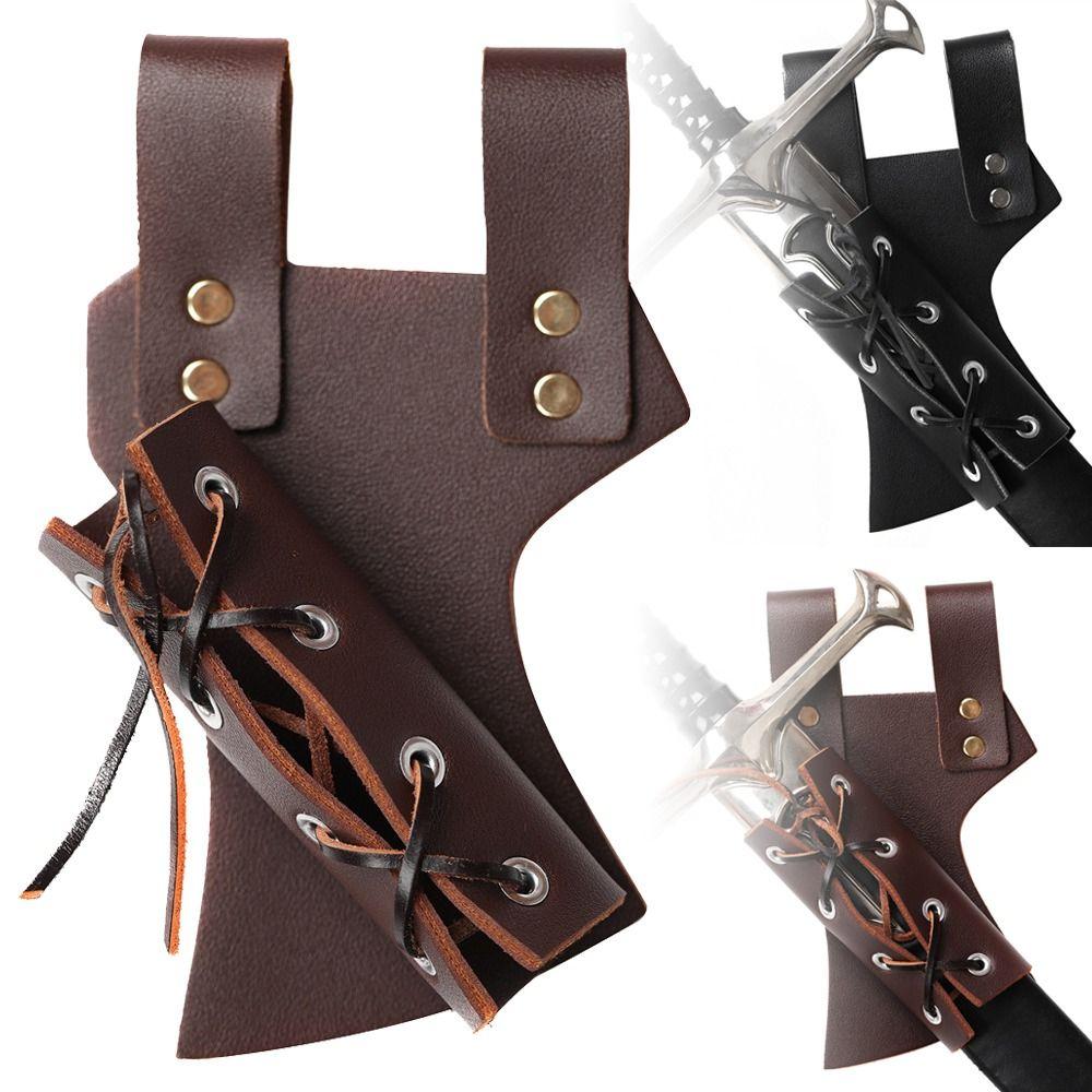 Cosplay Medieval Sword Holder Vintage Sword Strap Durable Weapon Cosplay Gear For Adult Men