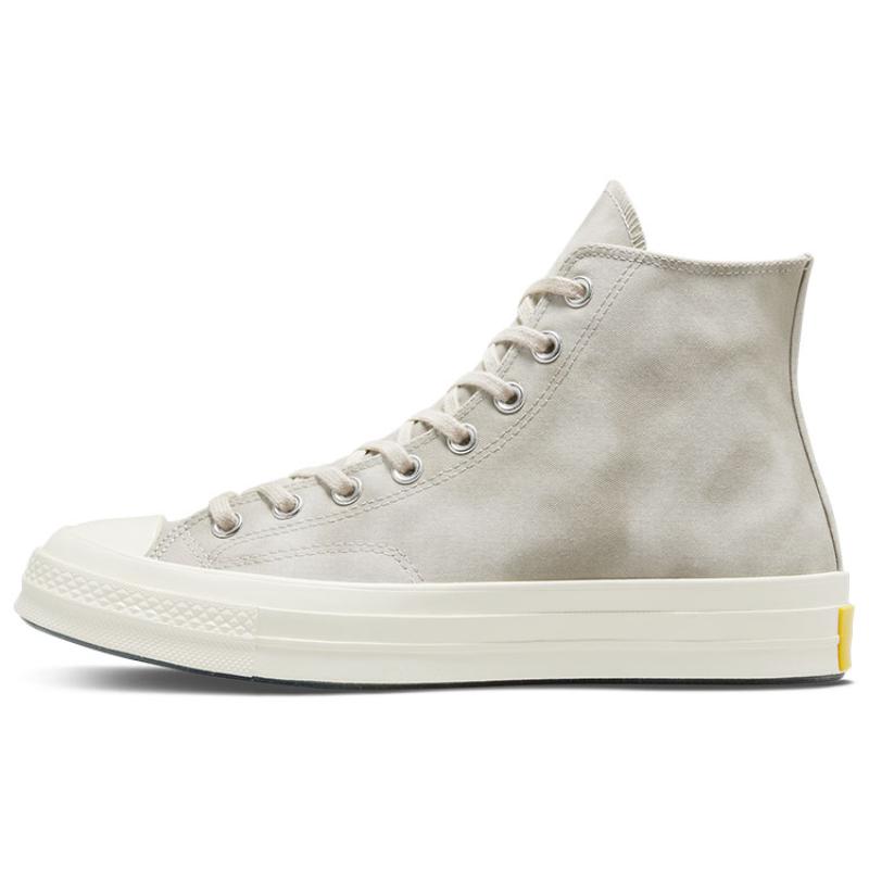 

Converse Chuck Taylor All Star 1970-е Модные Тай-Дай Износостойкие Высокие Кеды из Канваса Унисекс Бежевый Серый 35