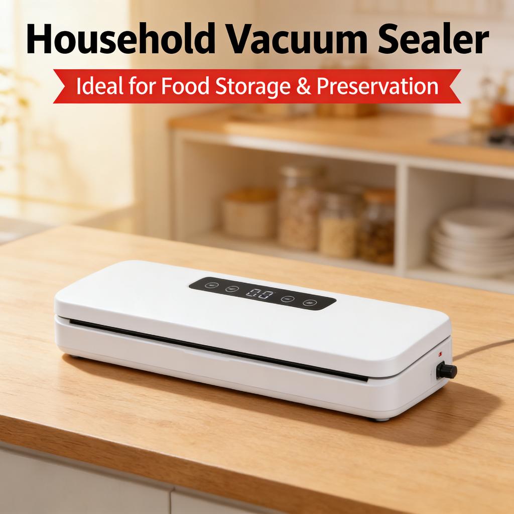 Heat Sealer & Cutter for Plastic Bags, Kitchen and Home Appliance