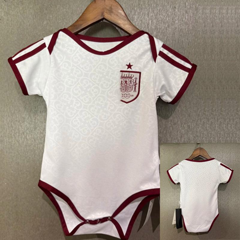 

2026 World Cup Baby Bodysuit: Brazil, Spain, Italy, USA Teams Short Sleeve Outfit 12
