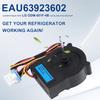 EAU63923602 Kühlschrank Kondensator Lüftermotor Baugruppe Ersatz für ODM-001F-4B Lüftermotor 12V 1A Kühlschrank