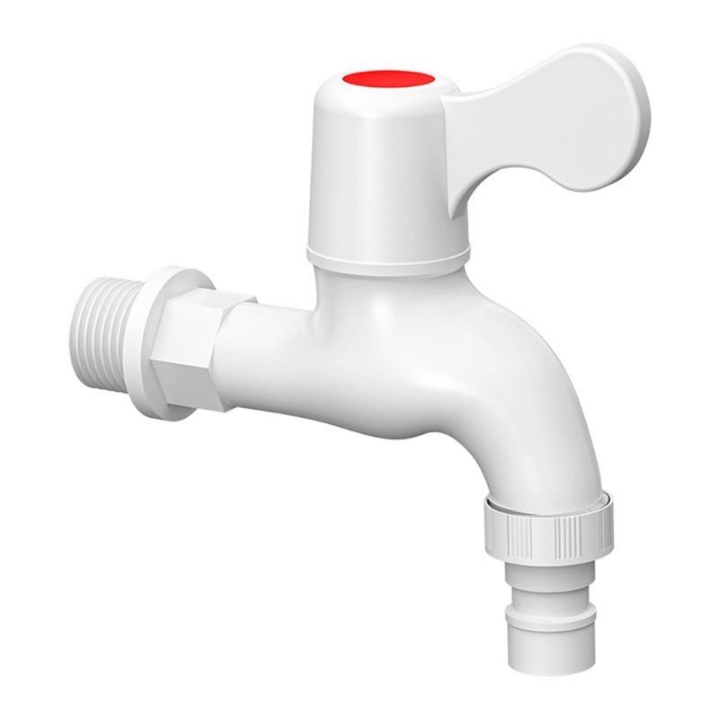 Auslaufsicheres rissfestes Badezimmerarmatur-Set Robuste Kunststoff-Waschbeckenarmatur-Beschläge Einfache Installation für den Heimgebrauch