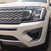Car Styling ABS Chrome Exterior Front Fog Light Lamp Cover Decoration Sticker Trim 2pcs For Ford Expedition 2018
