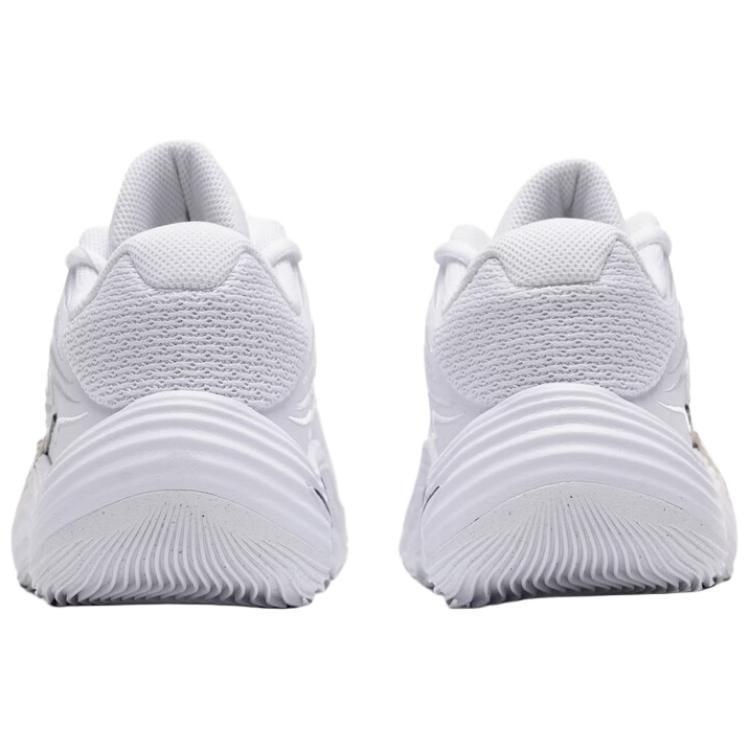 Nike Precision 8 Abrasion Resistant Breathable Low Top Basketball Shoes Men's White Black IH1104-100