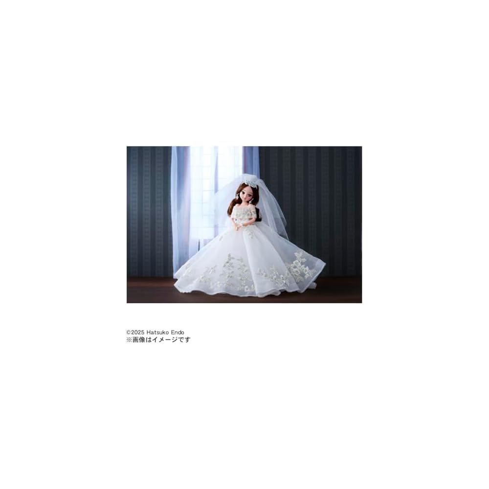 Takara Tomy Licca-chan Doll Photogenic Licca Hatsuko Endo Wedding Style Fashion Toy