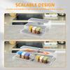 3 Tier Expandable Acrylic Display Stand Window Counter Perfume Cosmetics Rack Dessert Model Shelf Tabletop Spice Bottle Shelf