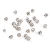 10Pcs Copper Batch Flower Round Bead For DIY Jewelry Making Craft Accessories