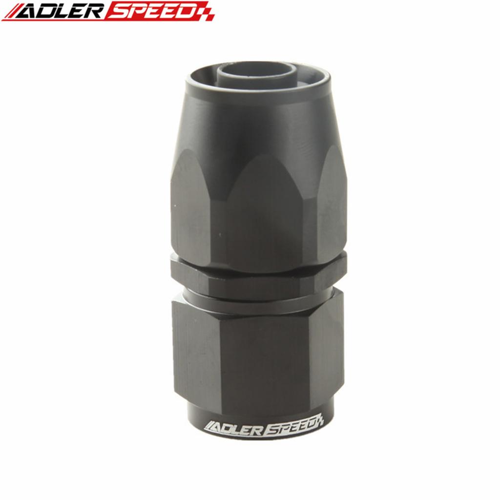 Aluminium AN Fittings Adapter Oil Fuel Reble Fitting Hose End 0/45/90/180 Degree AN20  Fuel/Swivel Hose