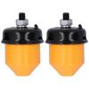 2pcs Lower Control Arm Bumper 15956547 Replacement for Chevrolet Blazer 4WD 1995‑2005
