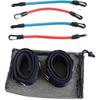 6 Pack Latex Resistance Bands For Legs Thighs And Ankles For Gymnastics Yoga