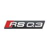1pc ABS Plastic Car Front Grille Badge Logo Decoration Stickers For hot RSQ8 RSQ3 RSQ5 RSQ4 Exterior Modification Accessories