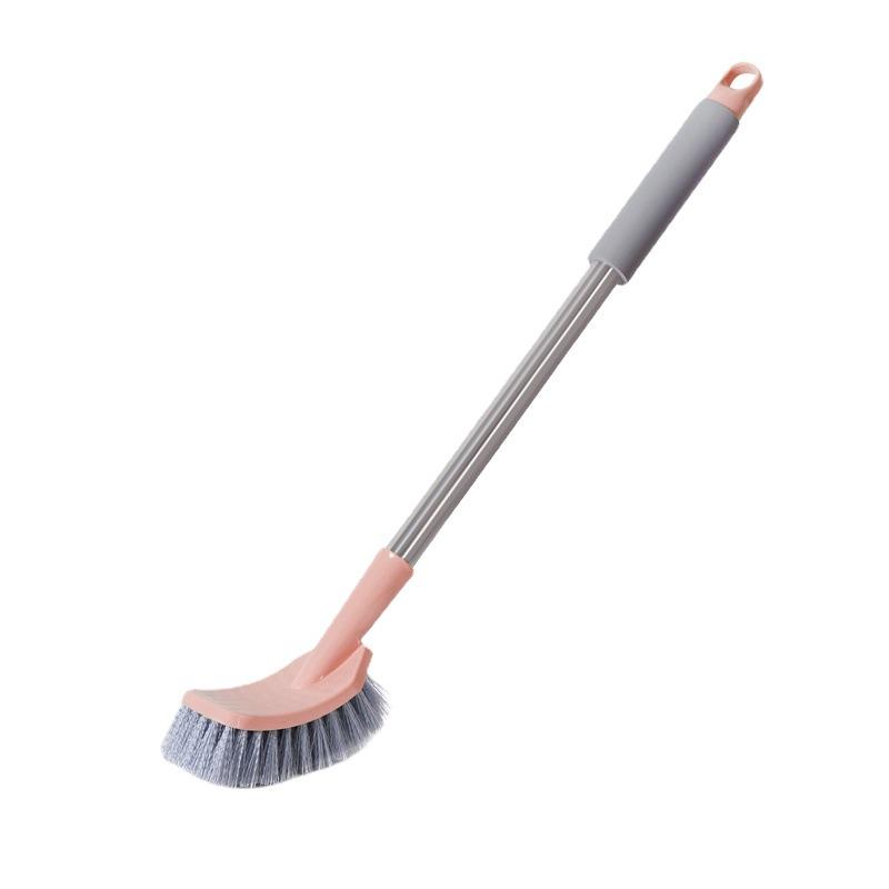 Toilet Brush Household Wall-mounted Long Handle Without Dead Ends Washing Toilet Brush Toilet Hanging Soft Bristle Toilet Cleaning Pinglong