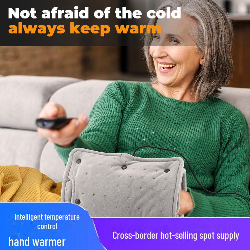 

USB Direct Plug Hand Warmer with Intelligent Temperature Control for Home and Office Use серый